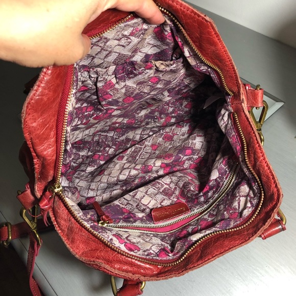 Elliot Lucca Leather Satchel - Picture 6 of 7